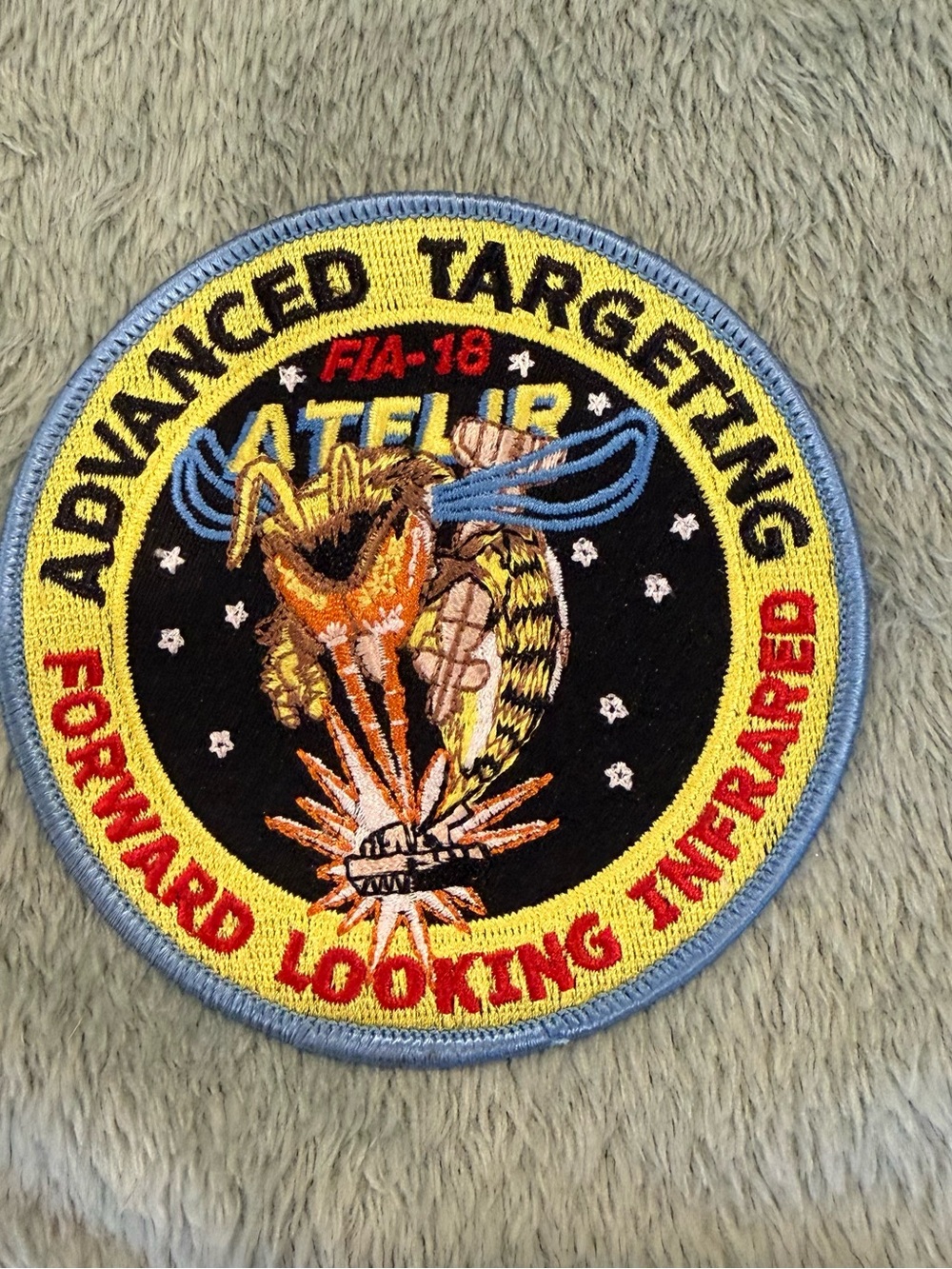 Vintage F/A-18 ATFLIR Advanced Targeting Forward Looking Infrared Patch